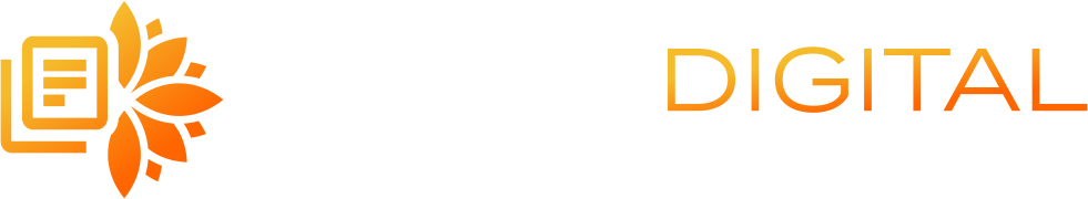 Dalya Digital PDF Editor System